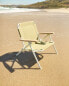 Фото #7 товара Children’s folding beach chair with wooden armrests