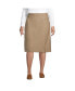 ფოტო #1 პროდუქტის Plus Size School Uniform Solid A-line Skirt Below the Knee