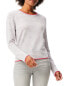 Фото #1 товара Nic+Zoe Easy Stripe Cashmere Sweater Women's Xl