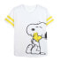 Women’s Short Sleeve T-Shirt Snoopy White