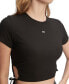 Women's Drawstring Ribbed T-Shirt