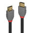 Lindy 15m Standard HDMI Cablel - Anthra Line - 15 m - HDMI Type A (Standard) - HDMI Type A (Standard) - 3D - 10.2 Gbit/s - Black - Grey