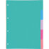 Фото #1 товара Файлы карточные Oxford (Hamelin) HAMELIN A4 из картона для классификации 5 позиций 5 цветов