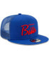 Men's Royal Buffalo Bills Script Trucker 9FIFTY Snapback Hat