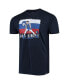 Фото #3 товара Men's Luka Doncic Navy Dallas Mavericks Player Graphic T-shirt