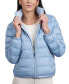 Фото #4 товара Women's Reversible Shine Down Puffer Coat, Created for Macy's