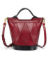 ფოტო #1 პროდუქტის Women's Genuine Leather Primrose Mini Tote Bag