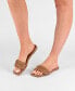 Фото #6 товара Women's Sawyerr Braided Square Toe Sandals