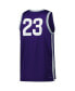 Фото #4 товара Men's #23 Purple Kansas State Wildcats Replica Basketball Jersey