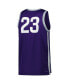 Men's #23 Purple Kansas State Wildcats Replica Basketball Jersey