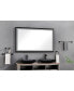 Фото #8 товара Oversized Black LED Mirror Kit for Bathroom/Wall 36x60