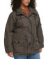 Фото #4 товара Trendy Plus Size Cotton Hood Utility Jacket