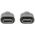Фото #3 товара Tripp U420-006-5A USB-C Cable (M/M) - USB 3.2 - Gen 1 (5 Gbps) - 5A Rating - Thunderbolt 3 Compatible - 6 ft. (1.83 m) - 1.83 m - USB C - USB C - USB 3.2 Gen 1 (3.1 Gen 1) - 5000 Mbit/s - Black