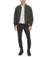 Men's Stretch Zip-Front Zip-Pocket Bomber Jacket