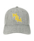 Men's Heather Gray, White William & Mary Tribe The Champ Trucker Snapback Hat