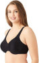 Фото #2 товара Wacoal 258187 Women's Full Figure Basic Beauty Underwire Bra Black Size 36D