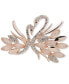 Фото #1 товара Брошь Anne Klein Swan Pin Rose Gold-Tone & Mother-of-Pearl