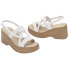 MELISSA Sand + Salinas platform sandals