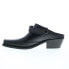 Фото #5 товара Diesel D-Santiago Mule L Y02896-PR516-T8013 Mens Black Mules Slippers Shoes 10