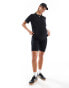 Mamalicious Maternity t-shirt and short set in black