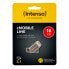 Фото #7 товара Intenso cMobile Line - 16 GB - USB Type-A / USB Type-C - 3.2 Gen 1 (3.1 Gen 1) - 70 MB/s - Swivel - Silver