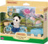 Фото #2 товара Figurka Epoch Sylvanian Families Panda Rosalina Zestaw rower i wrotki 5652