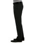 Фото #2 товара J.M. Men's 4-Way Stretch Glen Plaid Slim Fit Flat Front Dress Pant
