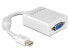 Фото #2 товара Delock Adapter mini Displayport / VGA FM - 0.18 m - VGA (D-Sub) - Mini DisplayPort - Male - Female - White