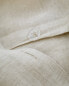 (160 gxm²) washed linen flat sheet