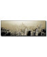 Фото #1 товара Preston 'Chicago Skyline' Canvas Art - 48" x 16"