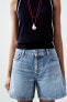 Z1975 loose fit high-waist shorts