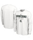 Фото #1 товара Men's White Michigan State Spartans On Court Long Sleeve T-shirt