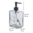 Seifenspender PURE, Glas, 550 ml, Wenko