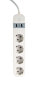 Фото #1 товара Gembird Smart power strip with USB charger 4 French sockets white
