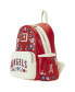 Men's and Women's Los Angeles Angels Floral Mini Backpack - фото #4