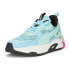 Фото #2 товара Puma RsTrck Horizon Lace Up Mens Blue Sneakers Casual Shoes 39071704