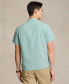 Men's Classic-Fit Linen-Cotton Camp Shirt