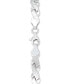 ფოტო #3 პროდუქტის Satin Finish Link Bracelet in 10k White Gold