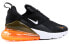 Фото #4 товара Кроссовки Nike Air Max 270 Low Black/White/Orange