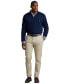 Men's Big & Tall Estate-Rib Quarter-Zip Pullover