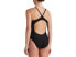 Фото #2 товара Nike 264586 Women's Solid Racerback One-Piece Swimsuit Size 36