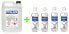 Фото #1 товара Polar Hygiene Biozid 85% Handdesinfektion 5.0 + 4x 0,5 Liter Refill-Set