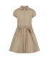 ფოტო #1 პროდუქტის Plus Girls Uniform Belted Poplin Shirt Dress