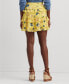 ფოტო #2 პროდუქტის Women's Ruffled Miniskirt