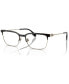 ფოტო #1 პროდუქტის Men's Square Eyeglasses, BE1375 56