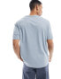 Фото #6 товара ASOS DESIGN essential heavyweight relaxed t-shirt 240gsm t-shirt in grey