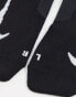 Фото #4 товара Nike Running 2 pack unisex no-show socks in black