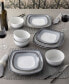 Фото #28 товара Colorscapes Layers Square Salad Plate Set/4, 8.25"