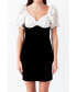 Фото #1 товара Women's Cutout Combo Mini Dress