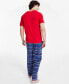 ფოტო #6 პროდუქტის Men's Fleece Pajama Pants, Created for Macy's
